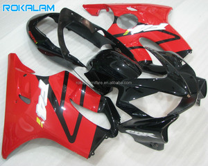 ชุดแฟริ่งสีแดงดำคลาสสิกสำหรับรถฮอนด้า CBR600 F4i ปี 04 05 06 07 ชุดแต่ง CBR600F4i 2004 2005 2006 <span class=keywords><strong>2007</strong></span> อะไหล่แต่งรถมอเตอร์ไซค์ - Product Image 1