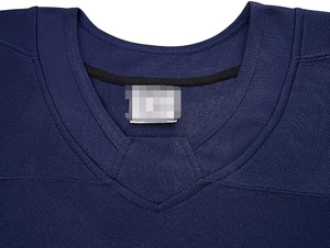 ชุดเสื้อฮอกกี้น้ำแข็งสำหรับผู้ชาย ผ้าโพลีเอสเตอร์ 100% พิมพ์ชื่อทีมตามสั่ง โลโก้ด้านหน้า/ด้านหลัง แห้งเร็ว ระบายอากาศดี บริการ OEM - Product Image 3