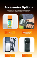 Système de point de vente portable MASUNG H10 PDA pour restaurants et cafés, prise de commande avec imprimante, scanner et NFC
