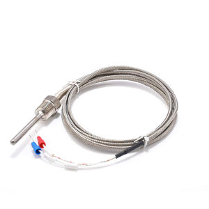 Capteur thermocouple de type K haute température M6/M8 étanche, précision 0,5°C, câble de 2m, personnalisable OEM/ODM - Product Image 4