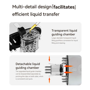 Bai chang PM155 Massage gerät und Haaröl applikator Anti-Haarausfall Rot Blau Elektrischer Haaröl applikator Kopfhaut massage gerät Kamm - Product Image 6