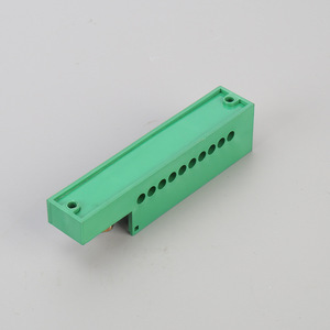 กล่องรวมสายไฟแบบมีขั้วต่อเกลียวกวนหยาง 10 ตำแหน่ง สีเขียว ทองแดง IP44 สำหรับงานวัดค่า - Product Image 2