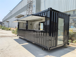 Thiết kế hiện đại Modular prefab vườn Pod di động container văn phòng 20ft cabin văn phòng nhà - Product Image 3