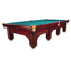 Konford Riêng Hoàng Gia 9ft 10ft <span class=keywords><strong>Billiard</strong></span> Top Đệm Cao Su Rắn Gỗ Thiên Nhiên Khắc Chân Sang Trọng 8 12 Chân Snooker Bàn Hồ Bơi - Product Image 1