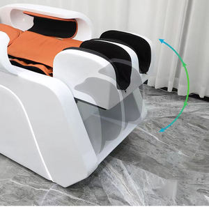 Moderne 4D Entièrement Lavage des Cheveux Salon Meubles Coiffure Automatique Électrique Tête Spa <span class=keywords><strong>Massage</strong></span> Shampooing Lit avec Tête Thérapie - Product Image 4