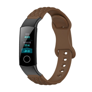 <span class=keywords><strong>Bracelet</strong></span> de remplacement pour <span class=keywords><strong>Honor</strong></span> <span class=keywords><strong>Band</strong></span> 4 <span class=keywords><strong>5</strong></span>, texture cuir, <span class=keywords><strong>bracelet</strong></span> en silicone doux pour la peau, accessoires pour <span class=keywords><strong>montre</strong></span> connectée sport, Correa - Product Image 6