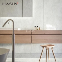 Nouvelle conception, dalle en pierre frittée 1020x3020, aspect marbre travertin, luxe, épaisseur 3 mm, pour mur de fond de salon