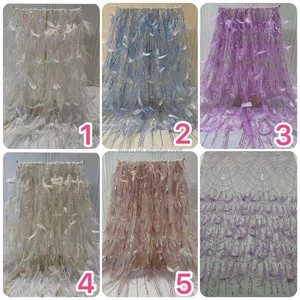 Tela <span class=keywords><strong>de</strong></span> encaje con diseño <span class=keywords><strong>de</strong></span> flores 3 D para vestido <span class=keywords><strong>de</strong></span> <span class=keywords><strong>alta</strong></span> <span class=keywords><strong>costura</strong></span> colección <span class=keywords><strong>2021</strong></span> - Product Image 1
