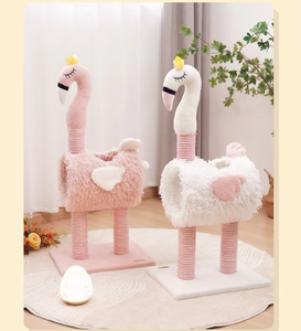 Kingtale <span class=keywords><strong>Arbre</strong></span> à gratter classique et moderne pour <span class=keywords><strong>chat</strong></span> Flamants roses Sisal naturel Poteau à gratter pour <span class=keywords><strong>chat</strong></span> Fournitures de qualité pour animaux de compagnie - Product Image 3