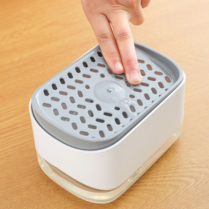 Nuovo Stile Dispenser per Detersivo <span class=keywords><strong>Liquido</strong></span> <span class=keywords><strong>da</strong></span> <span class=keywords><strong>Cucina</strong></span> con Portaspugna - Product Image 5