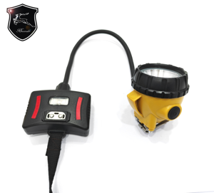 Lampes frontales semi-cordées Brando IP68 KL12MS avec clignotant, pour mines et tunnels, batterie lithium 18650, lampe à LED super lumineuse <span class=keywords><strong>10000</strong></span> Lux - Product Image 1