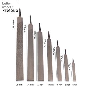 Haute performance de lime plate sans tige de coupe de bâtard de carbure de silicium de 6/8/10/12 pouces de moule de lime de plaque de qualité industrielle - Product Image 4