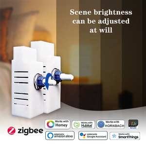 Bilihondim UK Zigbee Variateur mural rotatif 2 packs 1 canal 200W Compatible Google Assistant Contrôle sans fil Portée 30m - Product Image 3
