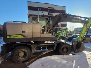 Excavadora Hidráulica de Ruedas Zoomlion ZE150WG de Alto Rendimiento en Oferta - Product Image 4
