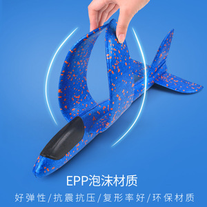 Avion jouet en mousse EPP lancé à la main pour enfants, vol en plein air, 5 à 7 ans, modèle unisexe - Product Image 3