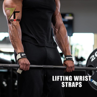 TTSPORTS Sangles de poignet personnalisées en néoprène légères antidérapantes pour la musculation et l'haltérophilie avec fermeture auto-agrippante