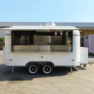 Hot Dog chariot glace café Pizza Taco camion de nourriture Remorque Alimentaire Mobile Bar BBQ nourriture remorques cuisine entièrement équipée - Product Image 1