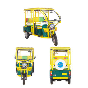 QSD untuk India Model <span class=keywords><strong>4</strong></span> penumpang kursi sepeda motor sepeda roda tiga elektrik 3 roda mobilitas becak otomatis - Product Image 6