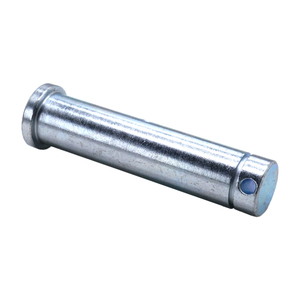 Axe de connexion de précision en acier au carbone zingué sur mesure, tourné CNC, avec trou latéral pour équipement d'automatisation - Product Image 4