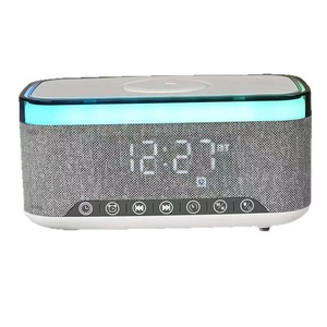 Cao-Điện 15W Cho <span class=keywords><strong>Bluetooth</strong></span> Loa Với RGB <span class=keywords><strong>LED</strong></span> Chiếu Sáng Đồng Hồ Báo Thức FM Đài Phát Thanh Nhà Theatre-Pin Powered-Hot-Bán Lẻ - Product Image 3