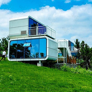 Casa Móvil Integrada en Contenedor Tipo Cabaña Apple, Almacén de Doble Capa de Acero Inoxidable, Habitación con Vista Panorámica, Tienda, B&B, Cabaña, Villa - Product Image 4