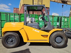 Montacargas Diésel <span class=keywords><strong>CPCD100</strong></span> de 10 Toneladas, Montacargas Contrabalanceado de Servicio Pesado, Carretilla Elevadora de 10t para Almacén y Puerto - Product Image 3