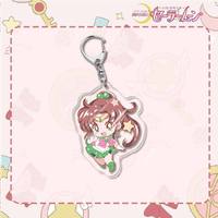 Lindo Colgante Acrílico de Tsukino Usagi de Dibujos Animados, Llavero de Anime Sailor Moon