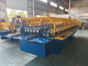 Macchina per la Formatura di Pannelli in Alluminio e <span class=keywords><strong>Lamiera</strong></span> Metallica, Profilatrice per Tetti in Acciaio con Giunti Verticali, Prezzo di Vendita - Product Image 3