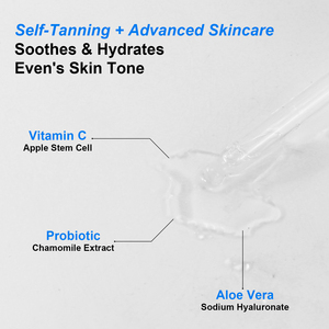 مصل الدباغة الذاتي OEM/ODM ، مصل الدباغة للوجه والشمس ، قطرات الدباغة الداكنة بفيتامين C ، بدون شمس ، الدباغة - Product Image 3