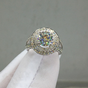 Anello Vintage con Cristalli Pavé per Donne, Elegante Accessorio per Abiti da Festa - Product Image 3