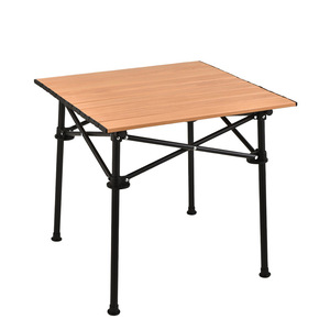 <span class=keywords><strong>Mesa</strong></span> de Picnic Portátil y <span class=keywords><strong>Desmontable</strong></span> para <span class=keywords><strong>Camping</strong></span> y Aire Libre, Plegable, de Aluminio Ligero, con Altura Ajustable - Product Image 2