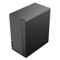 Ruix M01 M-ATX/Mini-ITX Office Case 4 PCI Slots Simple Style Aluminum Alloy Desktop Computer Mid Tower in Stock