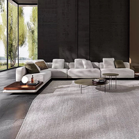 Ensemble de canapés en forme de L pour salon, tissu de haute qualité, design moderne, canapé confortable et relaxant, meubles