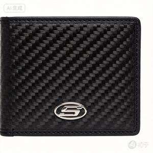 Woven Jacquard Carbon Fiber <b>Wallet</b>-Abrasion-Resistant Lightweight Unisex - Product Image 4