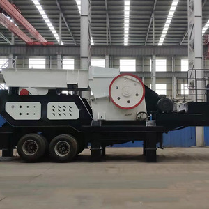 Cost-Saving Motorized Mobile Crushing <b>Unit</b> with Conveyor for On-Site Stone and Rock Fragmentation - Product Image 3