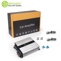 Système audio et amplificateurs de voiture Sennuopu, amplificateur de son de voiture, amplificateur DSP, amplificateur de classe D 12V 600W, contrôleur de basses universel 20 - 20000 HZ~