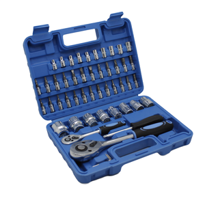 51Pcs Tự Động Sửa Chữa Xe Tay Công Cụ Ổ Cắm Bộ Ratchet Xử Lý Mở Rộng Thanh Hex Chìa Khóa Cờ Lê Công Cụ Thiết Lập - Product Image 2