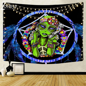 Ustoms Ove ushroom Lien RINT apestries, me ecor ippie, stronaut Pace ypsy sysychelic itchcraft - Product Image 4