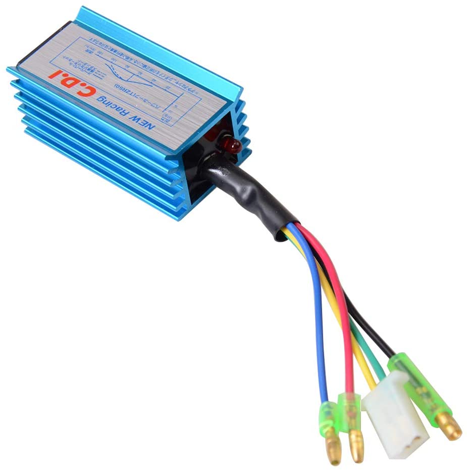 GOOFIT Motorcycle Small Enclosures CDI Replacement for 2 Stroke