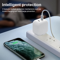Chargeur GaN 20W 25W 30W 35W 1C1A 1A1C 2C 1C Usb-C Type PD3.0 QC Pps Mini Fast 35w GaN Chargeur & Adaptateur pour Iphone macbook