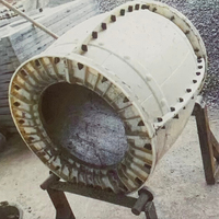 Moules en plastique ABS pour jardinières rondes en béton ou en bois