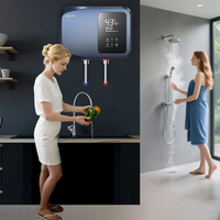 Chauffe-eau électrique mural haute efficacité 15L à accumulation pour la douche