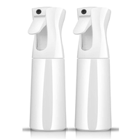 Bouteille de pulvérisation d'emballage cosmétique de faux cils de 200ml 300ml 500ml avec la sérigraphie en plastique PET de brume fine échantillon gratuit
