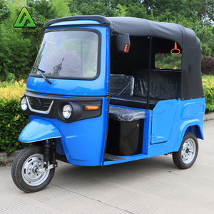Triciclo Bajaj de Cabina Abierta, Taxi de 3 Ruedas para 6 Pasajeros, Motorizado, Urbano, Certificado EEC, 50-70 km/h - Product Image 2