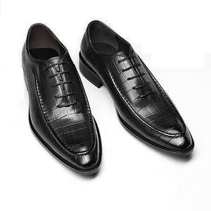 Nouveau Modèle 2026 Chaussures de Mariage de Luxe pour Hommes - Chaussures en Cuir Confortables et Souples pour Hommes pour Tenues Formelles, Professionnelles et Décontractées - Product Image 4