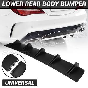 Diffuseur de pare-chocs arrière universel pour voiture en ABS noir pour Honda, Toyota, BMW - Product Image 1