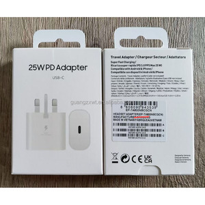 Adaptateur secteur USB-<span class=keywords><strong>C</strong></span> 25W en gros pour <span class=keywords><strong>Samsung</strong></span>, prise UK, chargeur mural USB-<span class=keywords><strong>C</strong></span> 25W, charge ultra rapide - Product Image 2