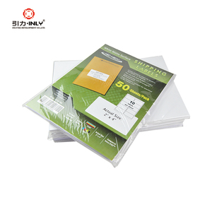 2000 hojas tamaño A4 papel sin madera etiquetas de envío inyección de tinta láser <span class=keywords><strong>etiqueta</strong></span> compatible 6-up - Product Image 4