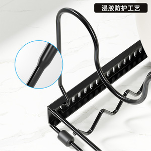 Maple Joy Cabinet Organizer Adjustable Extendable Storage <b>Rack</b> For Cookware Pot Lid <b>Dish</b> Holder Modern Kitchen Cabinet Organizer - Product Image 4