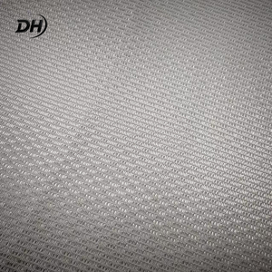 בד רשת פוליאסטר 100% לבן עם פסים מובלטים, ישירות מהמפעל, סיטונאי, לייצור נעליים - Product Image 4